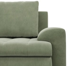 Trojmiestna rozkladacia sedačka FORESTA svetlozelená