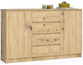 Komoda Koa (dub artisan). Akcia -11%. Vlastná spoľahlivá doprava až k Vám domov. 1128693