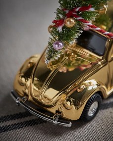 House Doctor Vianočné autíčko Mini Xmas Car Golden