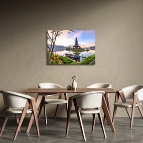 Obraz - Chrám Pura Bratan (70x50 cm)