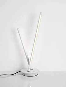 LED stmievateľná biela stolná lampa Intec