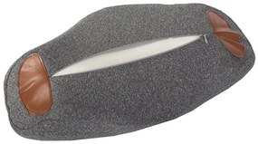 Verk 27045 Ortopedický, profilovaný vankúš 45 x 11 cm sivý