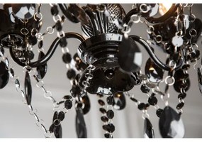 Luster 7228 5-Ramien čierny  - Komfort-nábytok