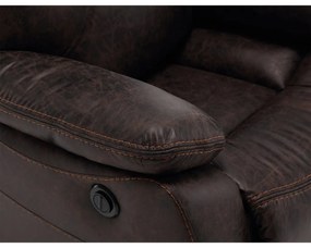 Relax kreslo MULLEN BROWN s elektrickým polohovaním