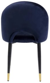 Iris jedálenská stolička modrá 2-set