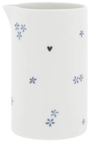 Bastion Collections Keramický džbán Daisy Flower Blue 250 ml