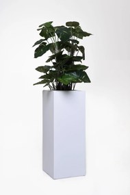 Umelý brečtan v kvetináči POTHOS, plast, výška 85 cm, zelený