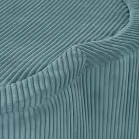 Suchý bazén kvietok s podložkou – modrý menčester 95×30 cm + 200 guličiek