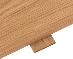 Sada 2 ks predlžovacích dosiek k jedálenskému stolu Atlantic 100x50 cm dub prírodný