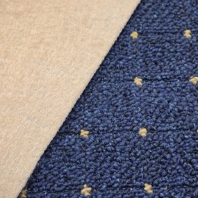 Condor Carpets, AKCIA: 80x120 cm Metrážny koberec Udinese modrý - neúčtujeme odrezky z rolky, šíře, modrá, filc, chodba / predsieň