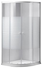 Štvrťkruhový Sprchový kút Mavik 90/90/185