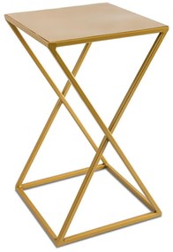 STOJAN NA KVETINÁČ LOFT5 40X24X24 CM ZLATÁ
