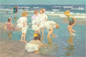 Obraz - Edward Henry Potthast, A Holiday, reprodukcia (90x60 cm)