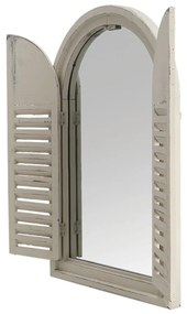 Vonkajšie zrkadlo s dreveným rámom 37x59 cm – Esschert Design