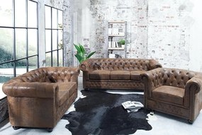 Luxusné kreslo Chesterfield