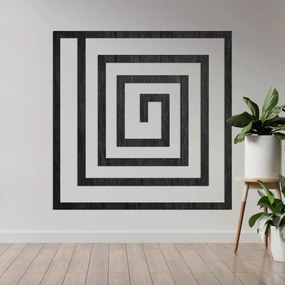 Drevená dekorácia na stenu špirála I SENTOP PR0397