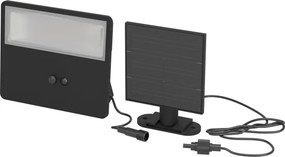 Eglo 901086-LED Solárne nástenné svietidlo PANETTIERI LED/8,7W/3,7 1800mAh IP44 čierne