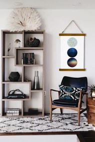 Závesné plátno na stenu Unconscious Dimensionality / Dan Johannson - 40x60 cm – prírodný rám