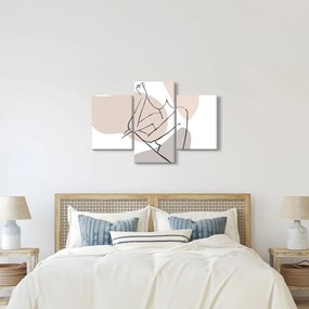 Obraz - Woman body line art N⁰1 (90x60 cm)