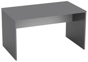 Tempo Kondela PC stôl, grafit/biela, RIOMA NEW TYP 11