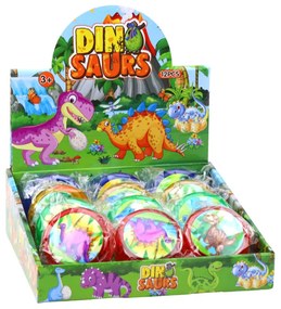 LEAN TOYS Jojo hračka - žiariace dinosaury 4 farby