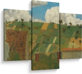 Obraz - Edouard Vuillard, Landscape of the Ile de France, reprodukcia (90x60 cm)