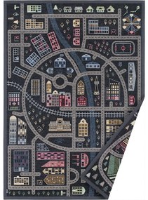 Čierny obojstranný detský koberec Narma Ülejõe, 160 x 230 cm