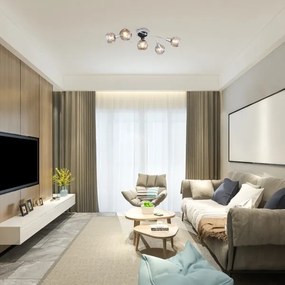 Rabalux - Bodové svietidlo 5xE14/40W/230V