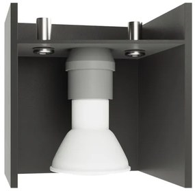 Nástenné svietidlo LOBO 2xG9/40W/230V čierna