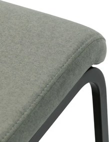 Jedálenská stolička zamatová, zelená DCL-X7018 GRN2