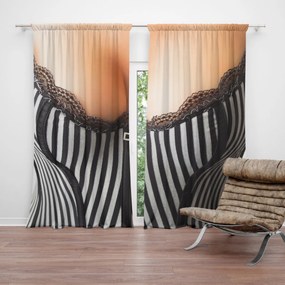 Sablio Záves Korzet: 2 ks 140x250 cm