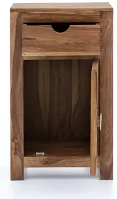 furniture-nabytek.cz - Masívny kúpeľňový set Lagos, 5-dielny, lakovaný palisander, hnedý