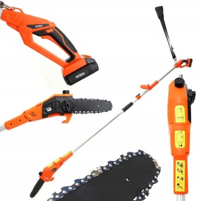 Aku teleskopická reťazová píla 18V 2000mAh | KD5262
