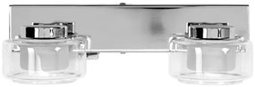 Osram-LED Kúpeľňové nástenné svietidlo ORBIS FLAME 2xLED/5,5W/230V IP44 chróm