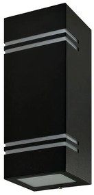 Vonkajšie nástenné svietidlo QUAZAR7 2xGU10/11W/230V IP44 čierna