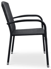 Noela Záhradný jedálenský set Viking XL 190cm + 8x ratanová stolička Roma