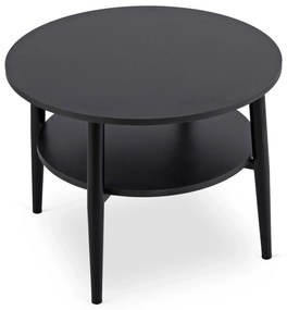 PROXIMA.store - Dizajnový konferenčný stolík PAULO FARBA: čierna, Materiál: orech