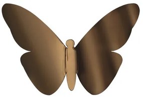 Nástenná 3D dekorácia Crearreda 10 ks v baleniu motýle 17 x 34 cm