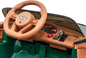 Ramiz Bentley Bacalar batériové auto pre deti Zelené + diaľkové ovládanie + EVA + pomalý štart + LED Audio