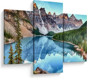 Obraz - Moraine lake (90x60 cm)