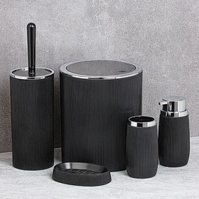 Bemeta Design Sada kúpeľňových doplnkov (5 ks), čierna - 290000208