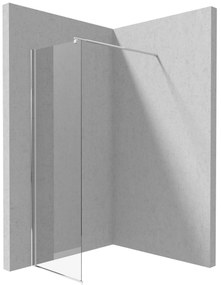 Deante Kerria Plus, Walk-in sprchová zástena 70cm, výška 200cm, 6mm číre sklo s ActiveCover, chrómový profil, KTS_037P