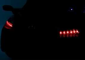 LEAN CARS Elektrické autíčko na batérie Mercedes GTR čierne