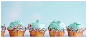 Obraz cupcakes (120x50 cm)
