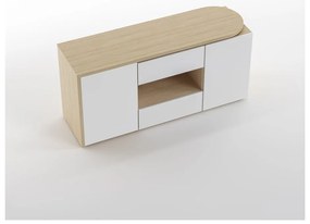 Pracovný stôl s doskou v dubovom dekore 48x159 cm Tango – TemaHome