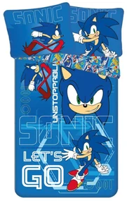 Obliecky Disney Sonic 140x200cm+90x70cm Setino