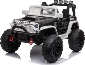 LEAN CARS Autobatérie JC666 Police White