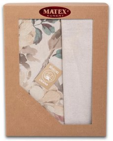 Obliečky zo zmesi bavlny a ľanu Rose, 220 x 200 cm, 2 ks 70 x 80 cm