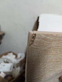 AKCIA Jedálenský stôl s doskou v dekore dub TESSA 120x60 II. akosť