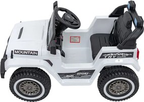 Elektrické autíčko Off Road MOUNTAIN biele